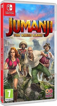 Фото Jumanji: The Video Game (Nintendo Switch), картридж