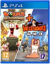 Фото Worms Battlegrounds + Worms W.M.D (PS4), Blu-ray диск