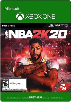 Фото NBA 2K20 (Xbox One), электронный ключ