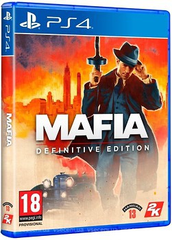 Фото Mafia: Definitive Edition (PS4), Blu-ray диск