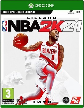 Фото NBA 2K21 (Xbox One), Blu-ray диск