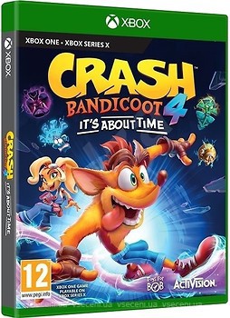 Фото Crash Bandicoot 4: It’s About Time (Xbox One), Blu-ray диск