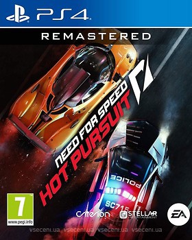 Фото Need For Speed: Hot Pursuit Remastered (PS4), Blu-ray диск