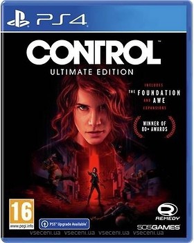 Фото Control Ultimate Edition (PS4), Blu-ray диск
