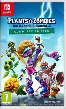 Фото Plants vs. Zombies: Battle for Neighborville Complete Edition (Nintendo Switch), картридж