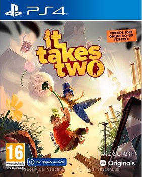Фото It Takes Two (PS4, PS5 Upgrade Available), Blu-ray диск