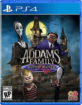 Фото The Addams Family: Mansion Mayhem (PS4), Blu-ray диск