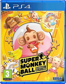 Фото Super Monkey Ball: Banana Blitz HD (PS4), Blu-ray диск