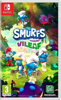 Фото The Smurfs - Mission Vileaf (Nintendo Switch), картридж