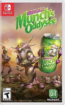 Фото Oddworld: Munch's Oddysee (Nintendo Switch), картридж