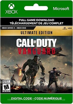 Фото Call of Duty: Vanguard - Ultimate Edition (Xbox Series, Xbox One), електронний ключ