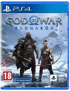 Фото God of War Ragnarok (PS4, PS5 Upgrade Available), Blu-ray диск