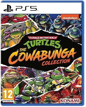 Фото Teenage Mutant Ninja Turtles: The Cowabunga Collection (PS5), Blu-ray диск