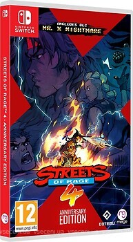 Фото Streets of Rage 4 Anniversary Edition (Nintendo Switch), картридж