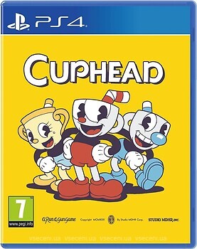 Фото Cuphead (PS4), Blu-ray диск