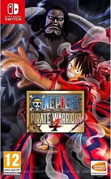 Фото One Piece: Pirate Warriors 4 (Nintendo Switch), картридж