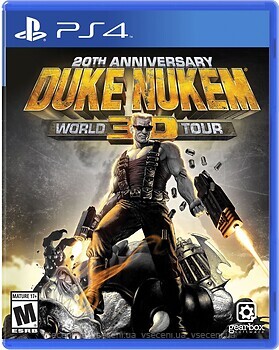 Фото Duke Nukem 3D 20th Anniversary World Tour (PS4), Blu-ray диск