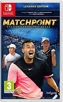 Фото Matchpoint Tennis Championships Legends Edition (Nintendo Switch), картридж