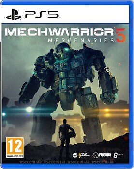 Фото MechWarrior 5: Mercenaries (PS5, PS4), Blu-ray диск
