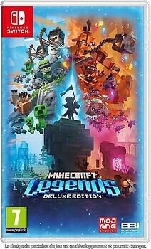 Фото Minecraft Legends Deluxe Edition (Nintendo Switch), картридж