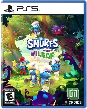 Фото The Smurfs - Mission Vileaf (PS5), Blu-ray диск