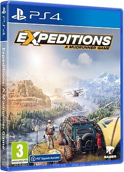 Фото Expeditions: A MudRunner Game (PS4, PS5 Upgrade Available), Blu-ray диск