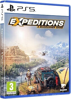 Фото Expeditions: A MudRunner Game (PS5), Blu-ray диск