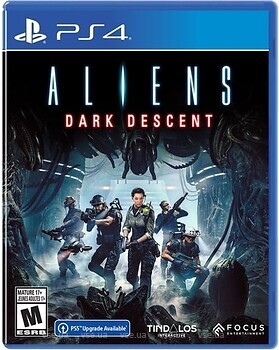 Фото Aliens Dark Descent (PS4, PS5 Upgrade Available), Blu-ray диск