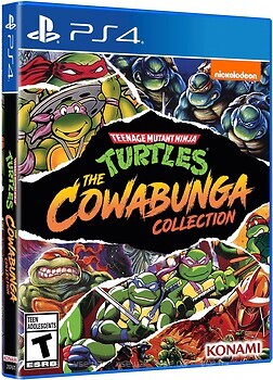 Фото Teenage Mutant Ninja Turtles: The Cowabunga Collection (PS4, PS5 Upgrade Available), Blu-ray диск