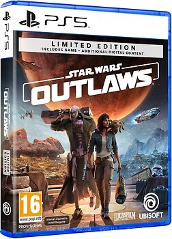 Фото Star Wars Outlaws - Limited Edition (PS5), Blu-ray диск