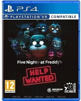 Фото Five Nights at Freddy's: Help Wanted (PS4), Blu-ray диск