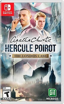 Фото Agatha Christie - Hercule Poirot: The London Case (Nintendo Switch), картридж