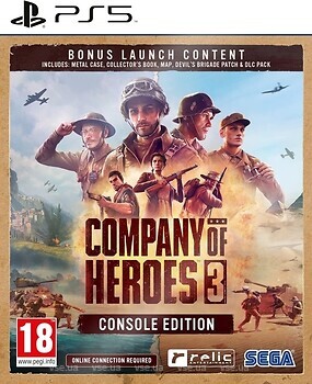 Фото Company of Heroes 3 Steelbook Edition (PS5), Blu-ray диск