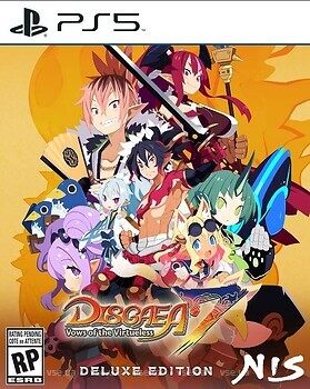 Фото Disgaea 7: Vows of the Virtueless Deluxe Edition (PS5), Blu-ray диск
