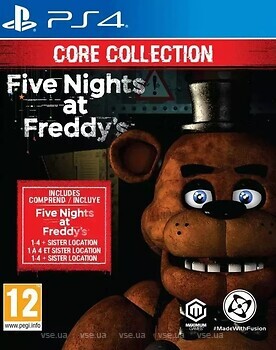 Фото Five Nights at Freddy's: The Core Collection (PS4), Blu-ray диск