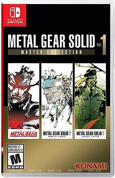 Фото Metal Gear Solid: Master Collection Vol. 1 (Nintendo Switch), картридж