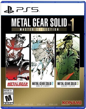Фото Metal Gear Solid: Master Collection Vol. 1 (PS5), Blu-ray диск