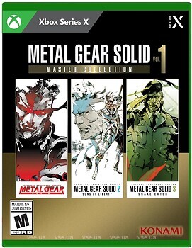 Фото Metal Gear Solid: Master Collection Vol. 1 (Xbox Series), Blu-ray диск