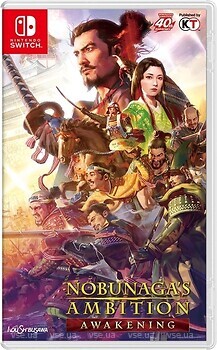 Фото Nobunagas Ambition Awakening (Nintendo Switch), картридж
