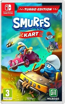 Фото Smurfs Kart Turbo Edition (Nintendo Switch), картридж