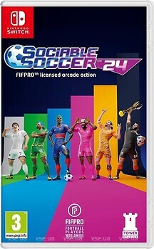 Фото Sociable Soccer 24 (Nintendo Switch), картридж