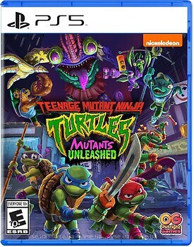 Фото Teenage Mutant Ninja Turtles: Mutants Unleashed (PS5), Blu-ray диск