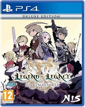 Фото The Legend of Legacy HD Remastered Deluxe Edition (PS4), Blu-ray диск