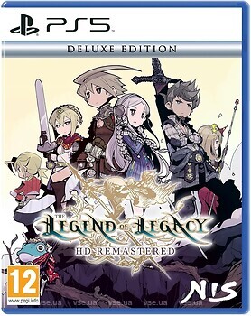 Фото The Legend of Legacy HD Remastered Deluxe Edition (PS5), Blu-ray диск