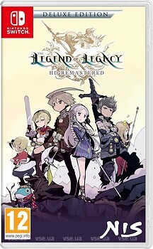 Фото The Legend of Legacy HD Remastered Deluxe Edition (Nintendo Switch), картридж