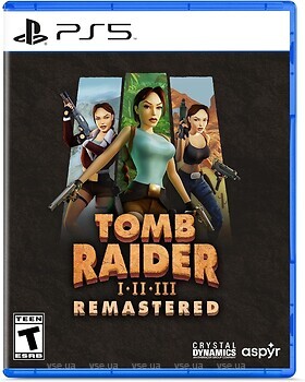 Фото Tomb Raider I-III Remastered (PS5), Blu-ray диск
