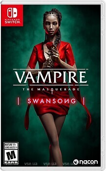 Фото Vampire: The Masquerade - Swansong (Nintendo Switch), картридж