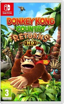 Фото Donkey Kong Country: Returns HD (Nintendo Switch), картридж
