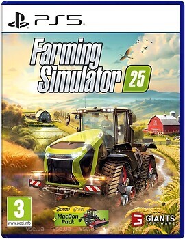 Фото Farming Simulator 2025 (PS5), Blu-ray диск