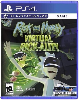 Фото Rick and Morty: Virtual Rick-Ality (PS4), Blu-ray диск